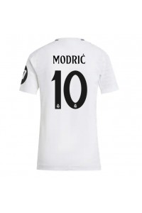 Fotbalové Dres Real Madrid Luka Modric #10 Dámské Domácí Oblečení 2024-25 Krátký Rukáv